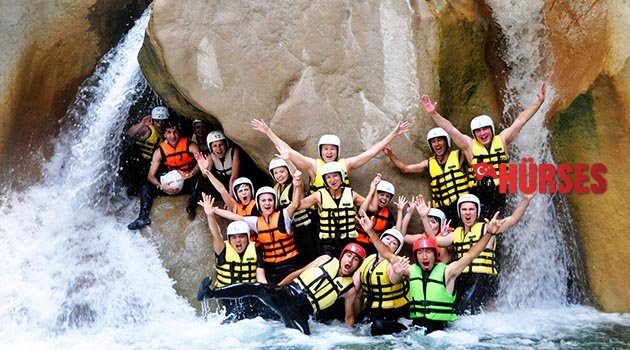 Göynük Kanyonu'nda  adrenalin zamanı!