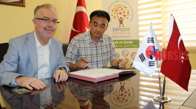 GÜNEY KORE EXPO'YU İMZALADI