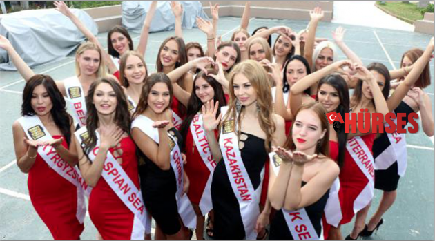 Güzellerden 'We love Turkey' mesajı
