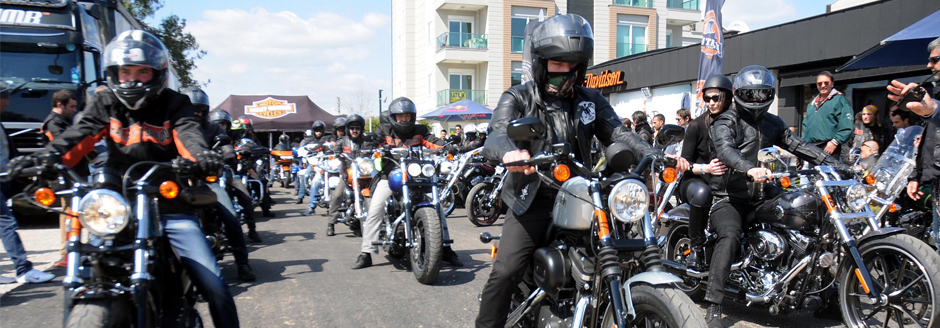 Harley Davidson Tır&#8217;ı Antalya&#8217;da"