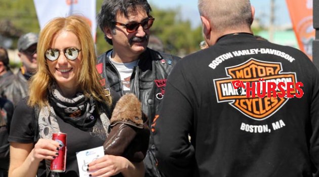 Harleyciler Antalya'da gaza bastı