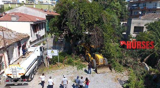 Haşim İşcan'da yıkım