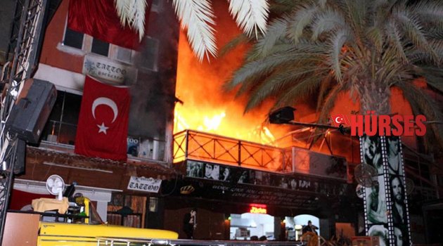 HDP BİNASINI YAKTILAR