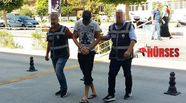Hırsızlık şüphelisi tutuklandı