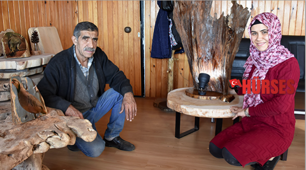 Hobisini ticarete dönüştürdü