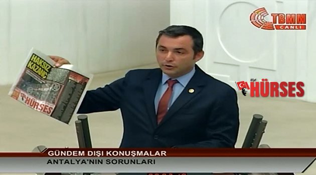HÜRSES TBMM GÜNDEMİNDE