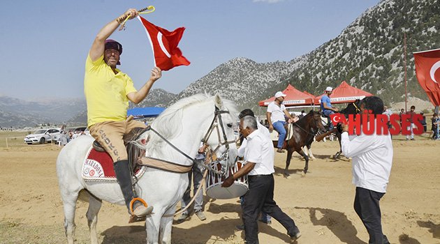 İbradı'da at yarışı heyecanı