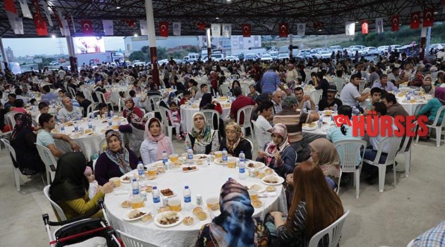 İftar sırası Aksu’da