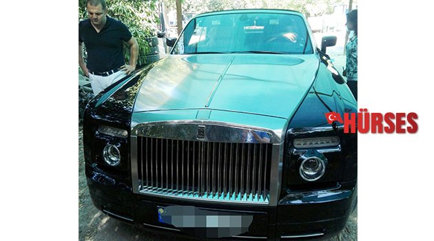 İsmailov'un lüks otomobili icrada