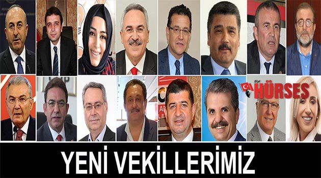 İşte yeni vekillerimiz