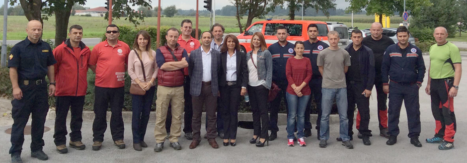 İtfaiyecilere Slovenya&#8217;da Eğitim
