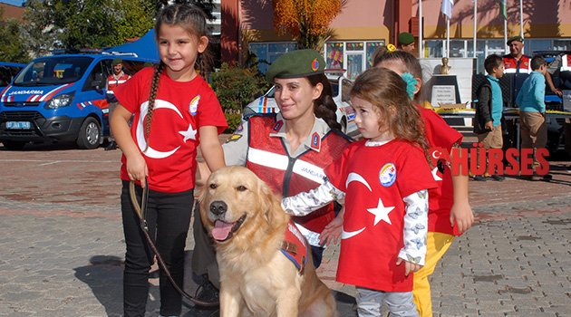 Jandarmadan öğrencilere trafik eğitimi