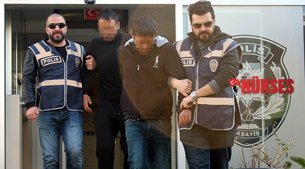 Kablo hırsızları yakalandı