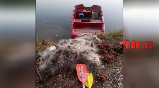 Kaçak balık avcılarını jandarma yakaladı