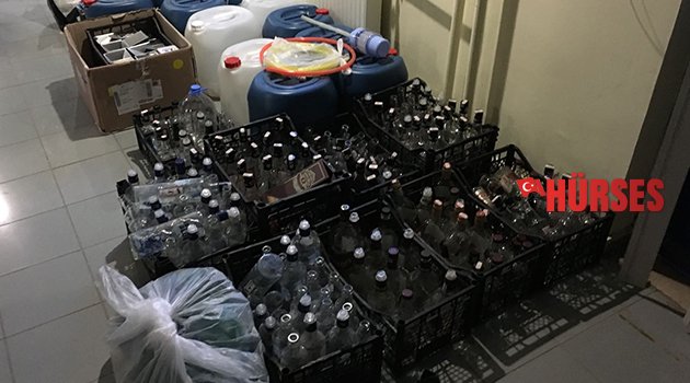 Kaçak içki operasyonu