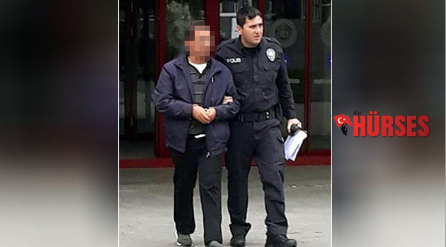 Kadına tacize tutuklama