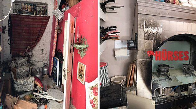 Kaleiçi’nde tüp patladı