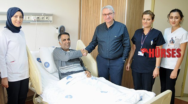 Karaciğer nakliyle hayata tutundu