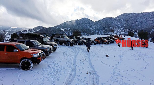 KARLI YAYLALARDA OFF ROAD HEYECANI