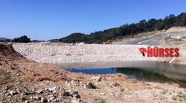 KAŞ İKİZCE BARAJI'NDA ÇALIŞMALAR SÜRÜYOR