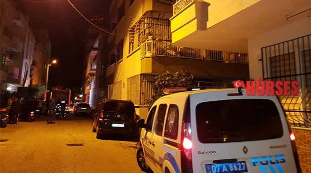 Kavgaya gittikleri evde  yangınla karşılaştılar