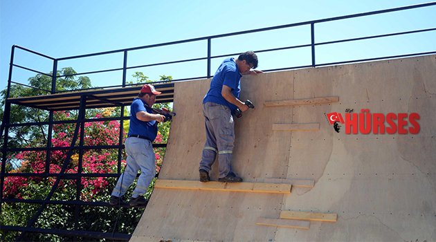 KAYKAY PİSTİ YENİDEN AÇILIYOR