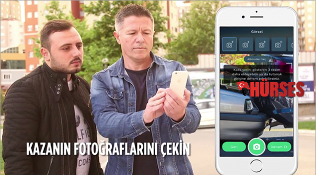 Kazalar için, mobil kaza tutanağı