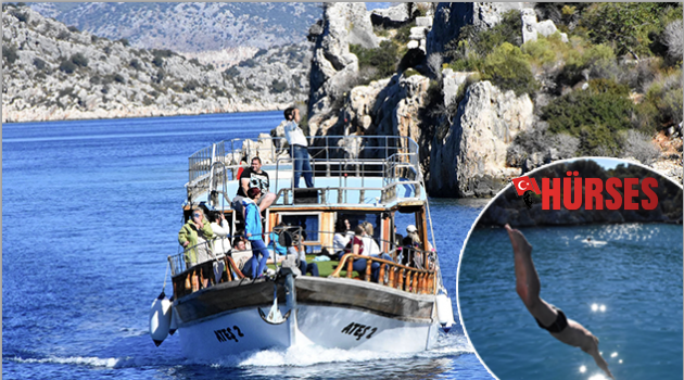 Kekova'da yaz havası