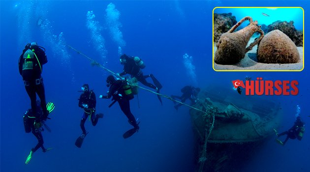 Kemer’in su altı da ayrı bir güzel