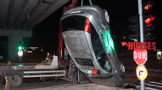 Kemer'de kaza: 1 yaralı