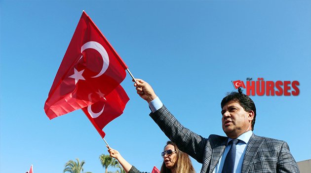 KEMER'DE TERÖRE TEPKİ YÜRÜYÜŞÜ