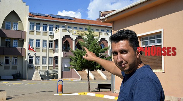 Kendi elektriğini üreten okul
