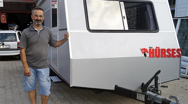 KENDİ KARAVANINI 3 AYDA YAPTI