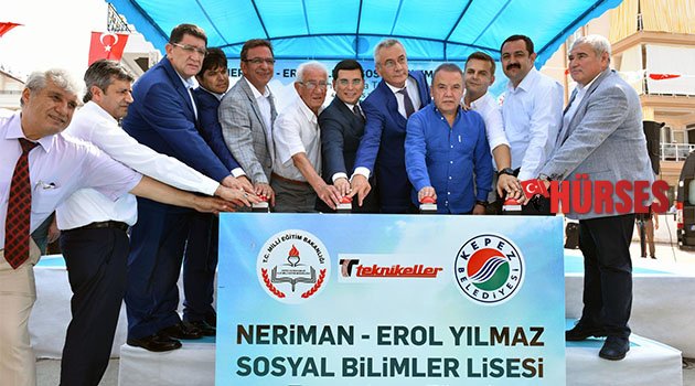 Kepez yeni lisesine kavuştu