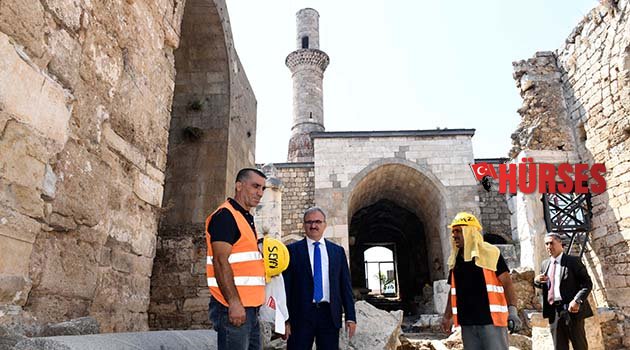 Kesik Minare  restore ediliyor