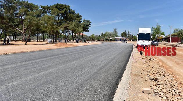 KİRİŞÇİLER’E İLK ASFALT