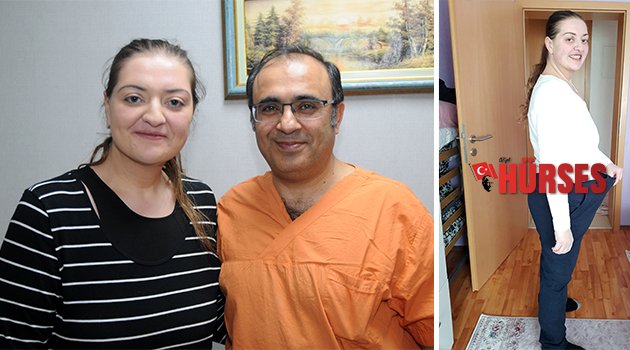 Kızı için 6 ayda 55 kilo verdi