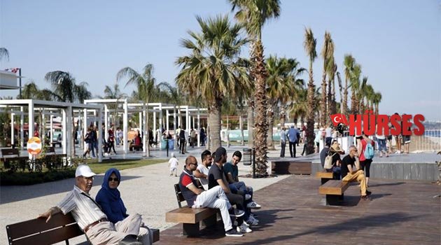 Konyaaltı sahilinde  işgaller belirlendi