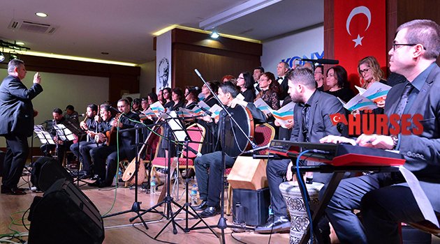 KONYAALTI'NDA 'ÇANAKKALE TÜRKÜLERİ'