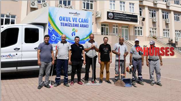 Konyaaltı'nda okullar eğitim öğretime hazır