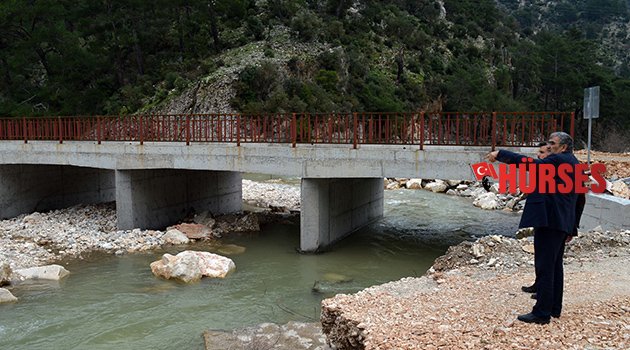 Köprü hizmete açıldı