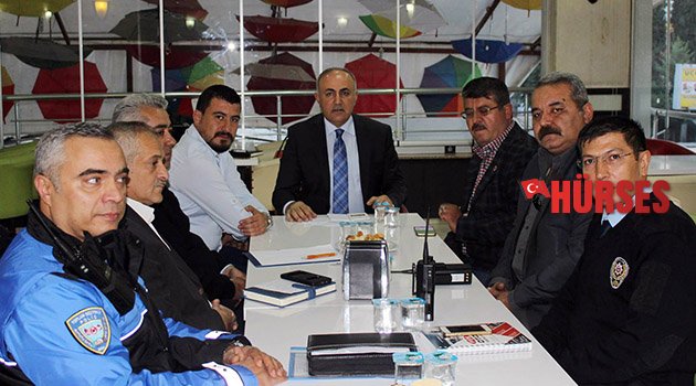 Korkuteli'de huzur toplantısı yapıldı