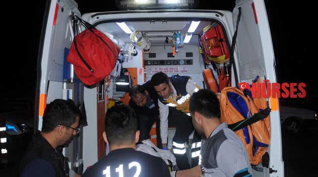 KUMLUCA'DA SİLAHLI KAVGA: 1 YARALI