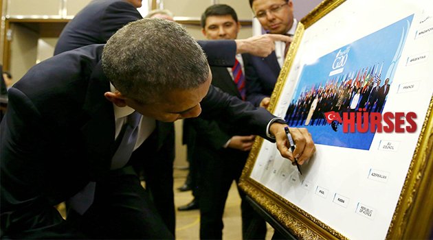 LİDERLER AİLE FOTOĞRAFINI İMZALADI