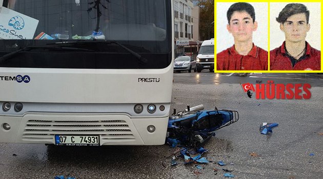 Liseli öğrencilerin feci ölümü