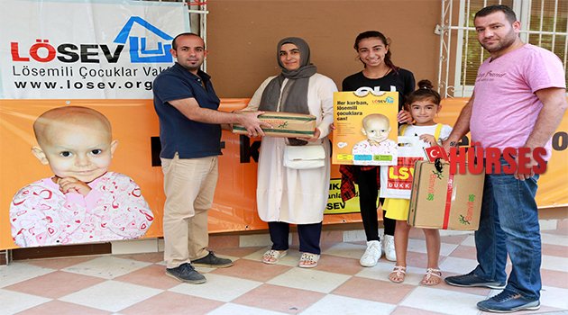 LÖSEV'DEN İHTİYAÇ SAHİPLERİNE YARDIM