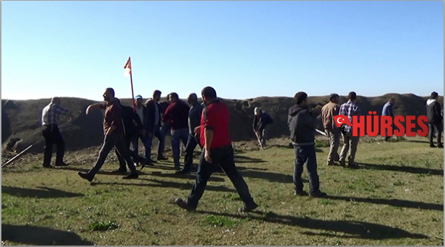 Mahalleli, 5 yıldızlı otelin tesislerini yıktı