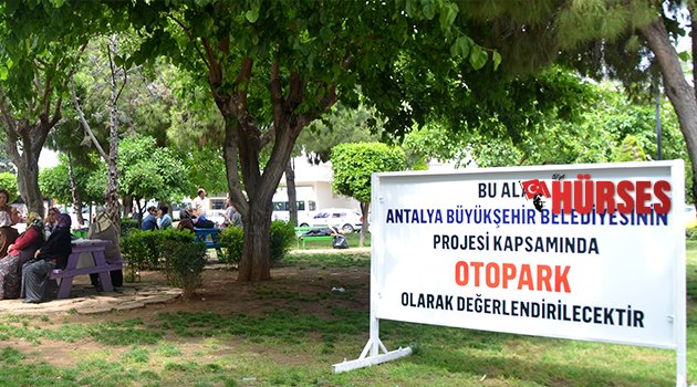 MAHALLELİDEN OTOPARK TEPKİSİ
