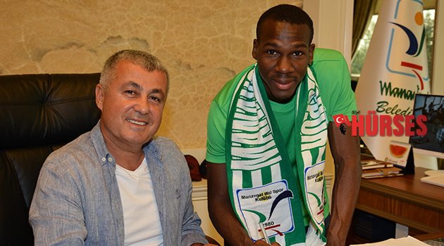 MANAVGAT BELEDİYESPOR'A FİL DİŞİLİ FUTBOLCU