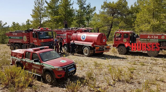 MANAVGAT’TA ORMAN YANGINI